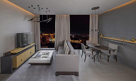 Пентхаус, Лот №135329, Роскошный квартал Life Time (Лайф тайм), ЦАО, Тверской, м. Маяковская, 2-я Брестская