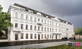 Двухуровненвый пентхаус, ул. Солянка, д.7, ЖК «Дом с Атлантами», 330.6 кв.м